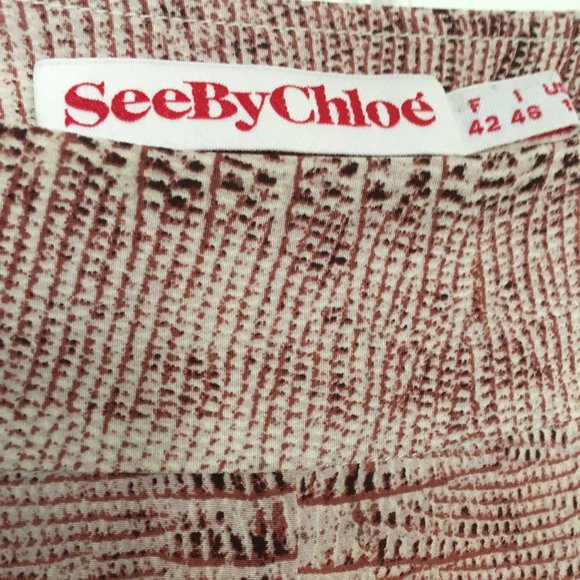 See By Chloe silk mini skirt - Picture 7 of 7